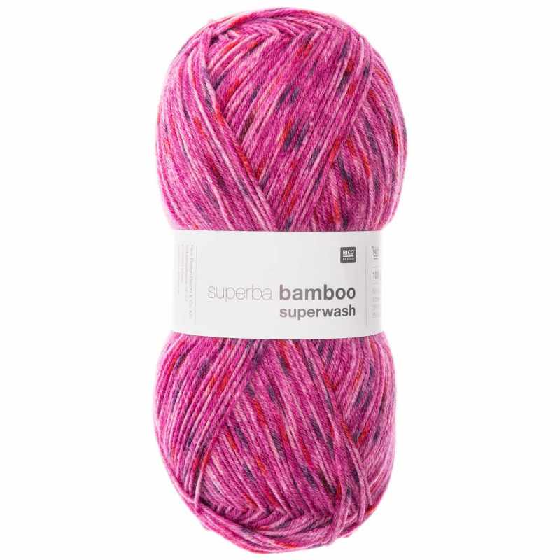 Superba Bamboo Confetti Fuchsia 028