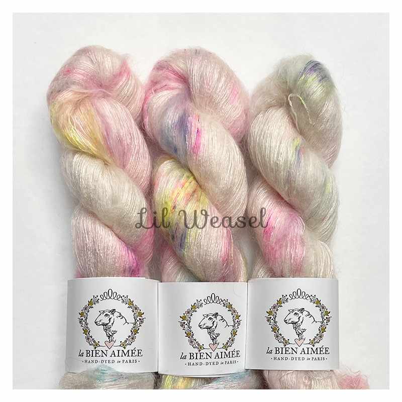 LBA Mohair Silk Confetti Cake