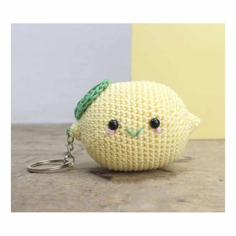 Kit Crochet Porte-clés Citron