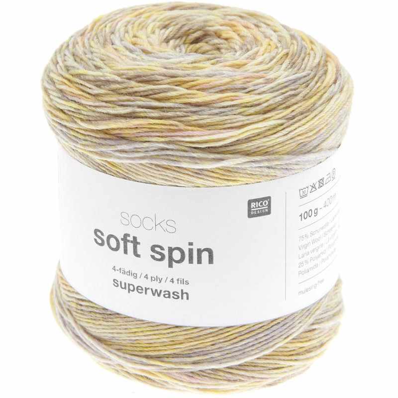 Socks Soft Spin 4 fils 007 Summer Vibes