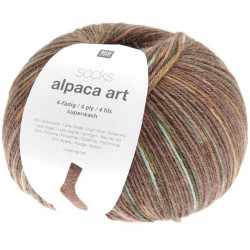 Socks Alpaca Art 4 Fils 007 Baie