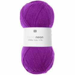 Socks Neon 4 fils 006 Violet