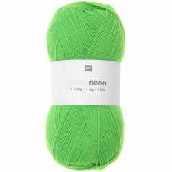 Socks Neon 4 fils 005 Vert