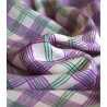 Viscose Harry's Check Purple - Singulière By Cousette