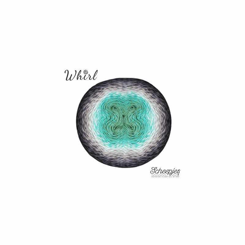 Whirl – 785 Minty Black Velvet (checker)