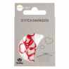 Stitch Markers Hearts - Red L